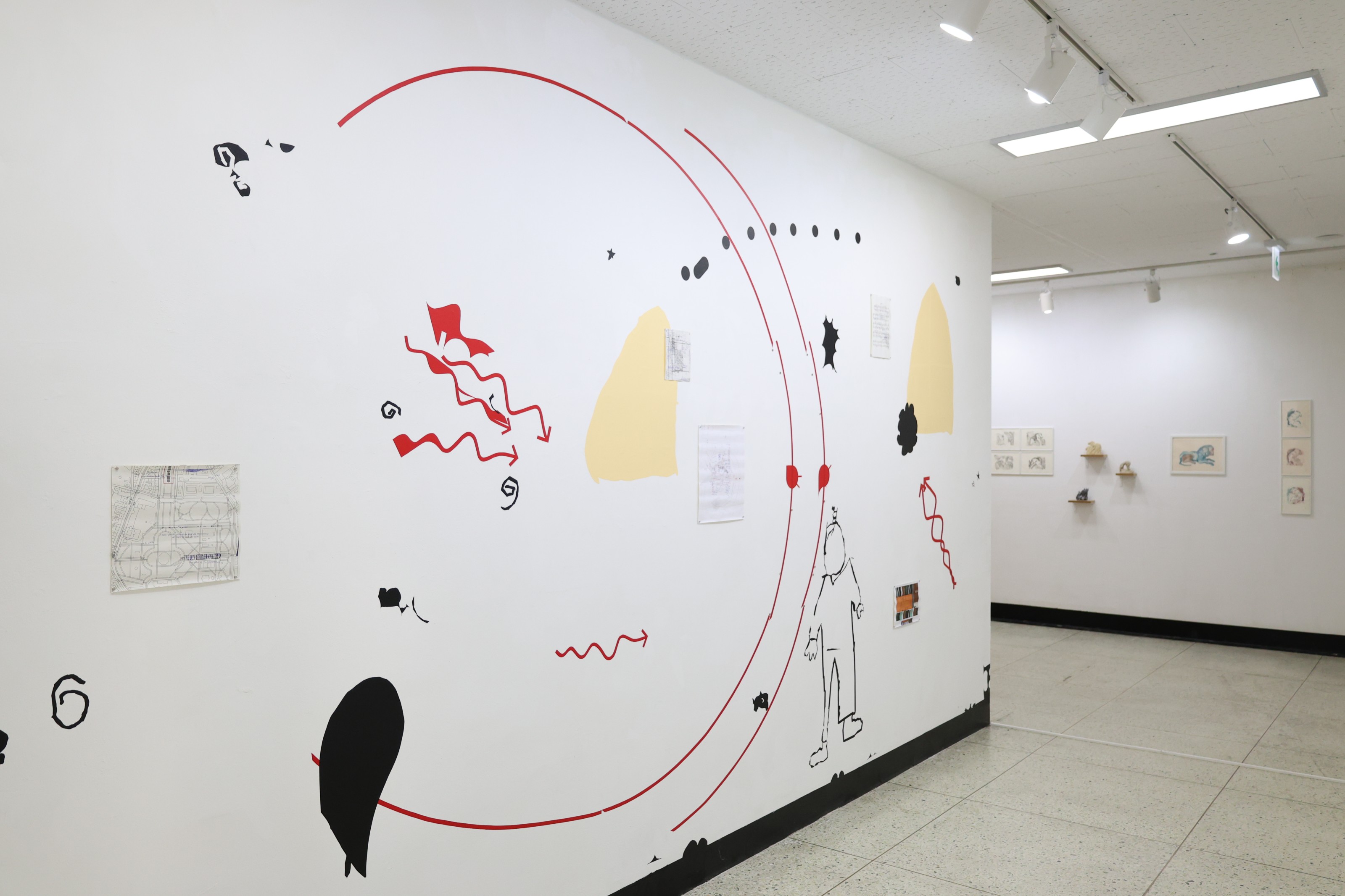 Four Horses installation view 3