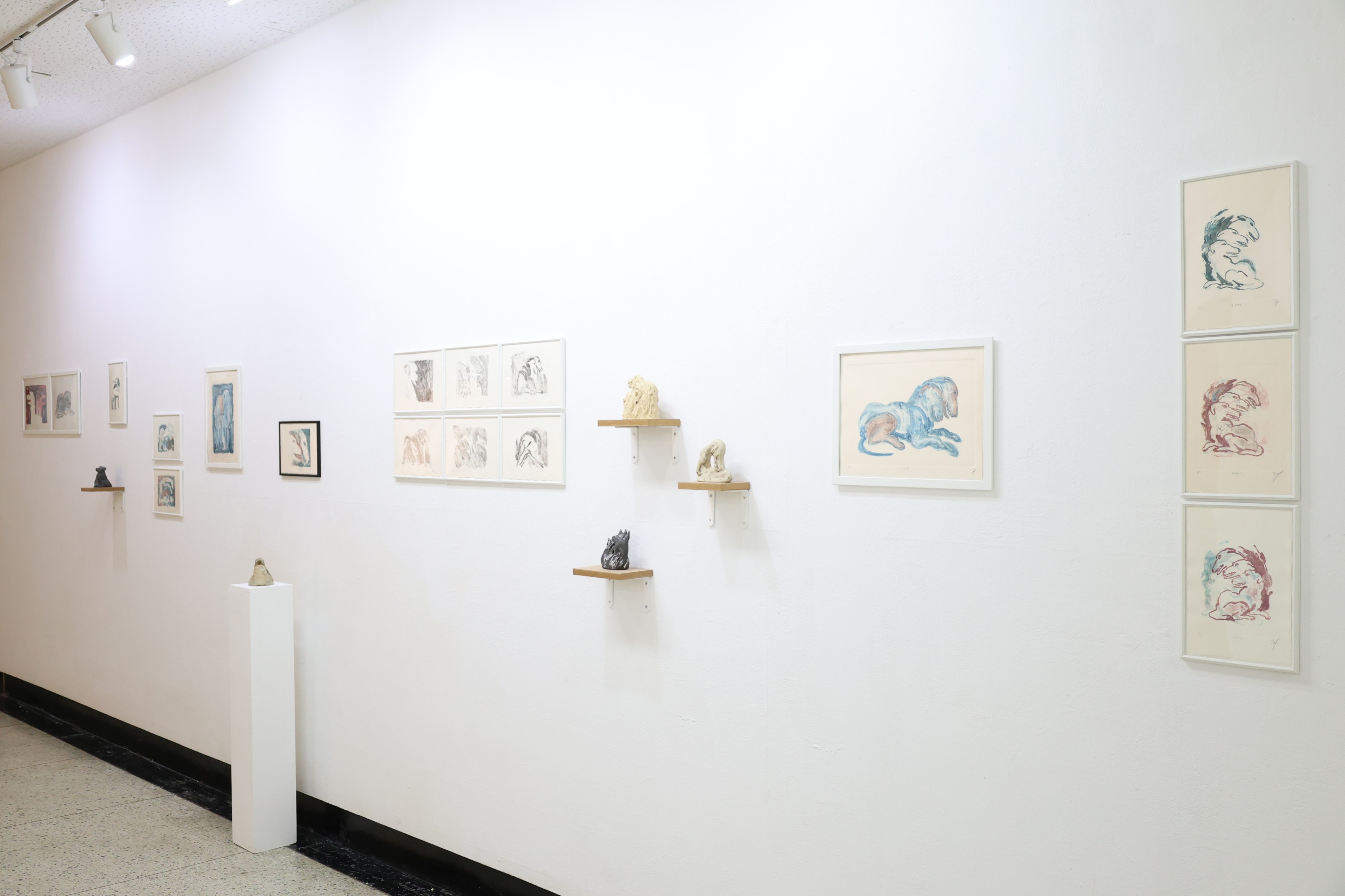 Four Horses installation view 4