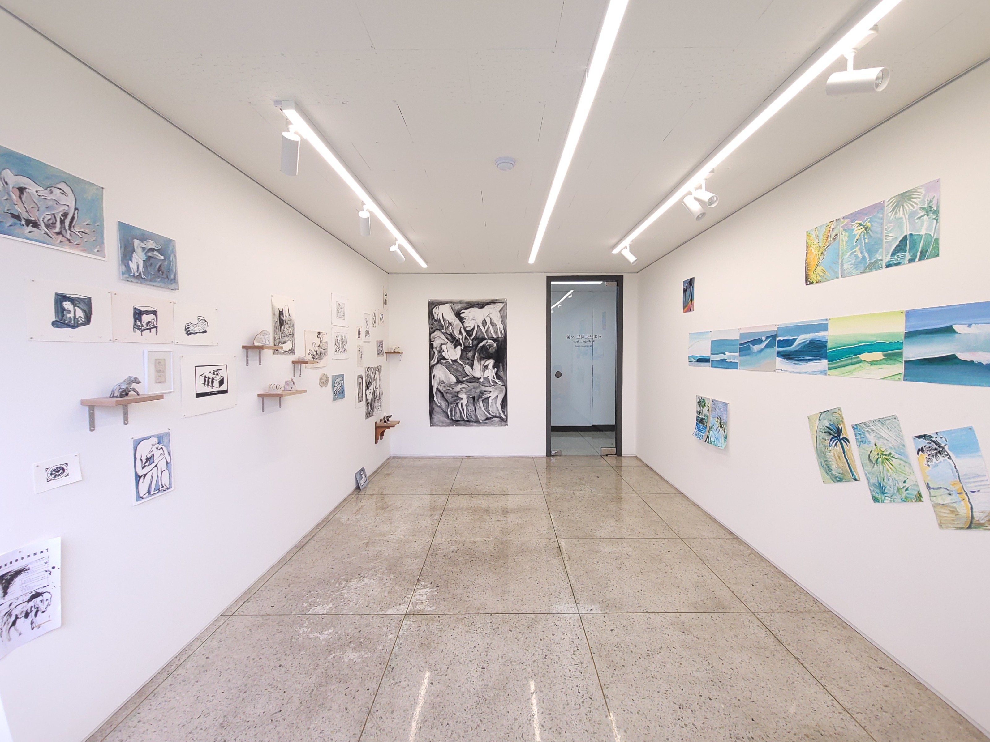 A Small and Tumultuous World installation view 1